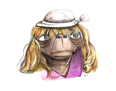 E.T. illustration