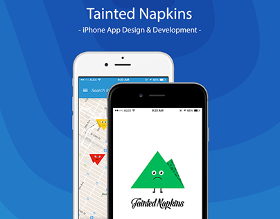 Tainted Napkins - Branding, Design & iPhone Development
