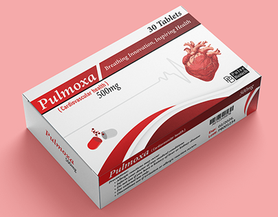 Project thumbnail - pharma box packaging design