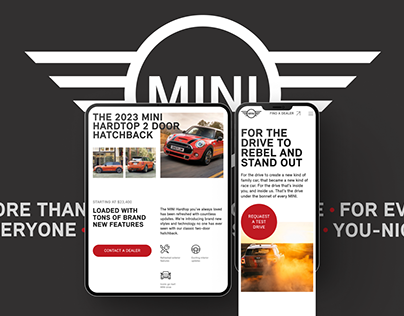 MINI. Corporate website.