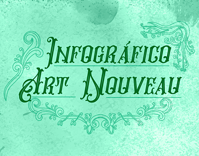 Infográfico Art Nouveau
