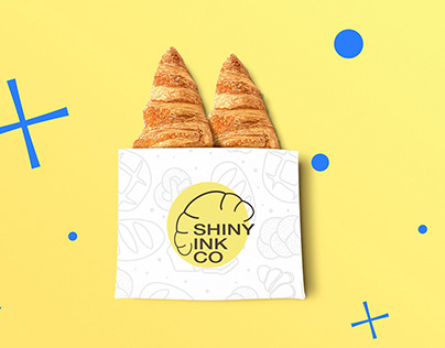 Logotype SHINY INK CO (restaurant, food logo)