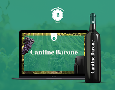 Cantine Barone - WebSite Concept