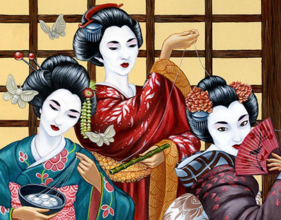 Geisha as Fates