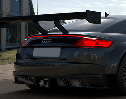 3D Audi TT- alias model