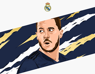 Eden Hazard | Illustration | Real Madrid