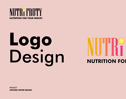Nutri Fruty Infused Water Brand Logo