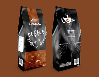 coffe shop label design