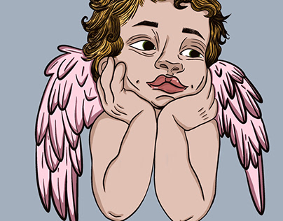 Cute Cartoon Little Angel