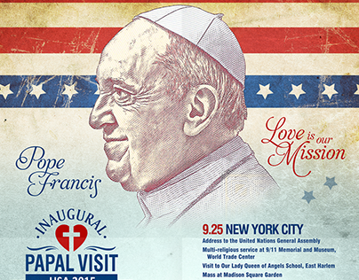 Inaugural U.S. Papal Visit Promotional Material