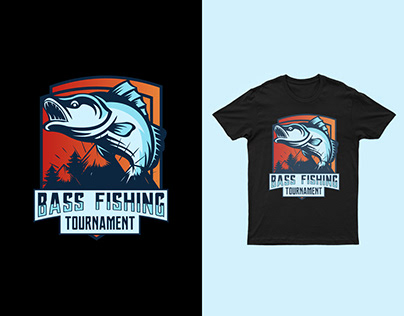 Fishing Tournament T-shirt Design