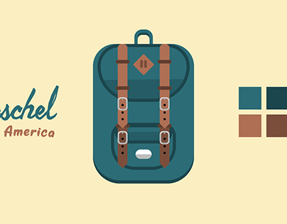 Herschel Backpacks | Illustration
