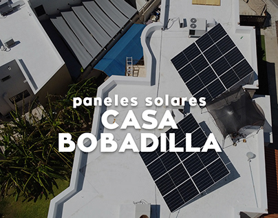 Paneles solares Casa Bobadilla