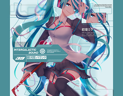 Anime GFX Poster Design (MIKU)