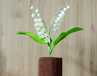 TA Diy - Paper flower easy /m/0fm3zh Lily of the Valley