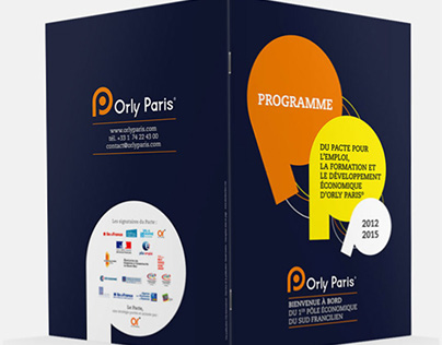 Plaquette et plans pour Orly Paris