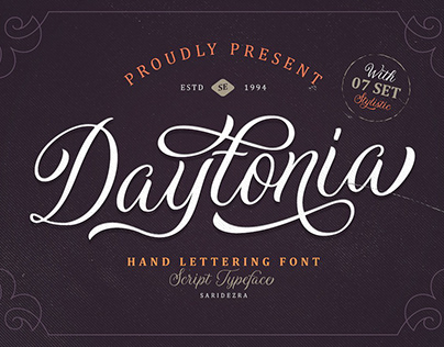 Daytonia Tipografía