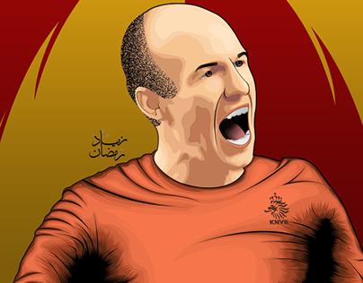 Vector Art For Arjen Robben