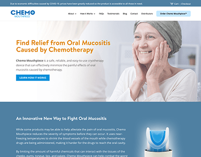 Chemo Mouthpiece (Web Development)
