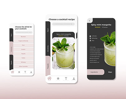 Cocktail recipes App