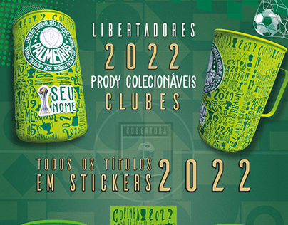 Caneca 800ml Palmeiras 2022