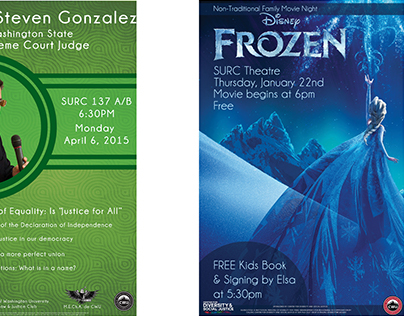 Justice Gonzalez/Frozen Posters