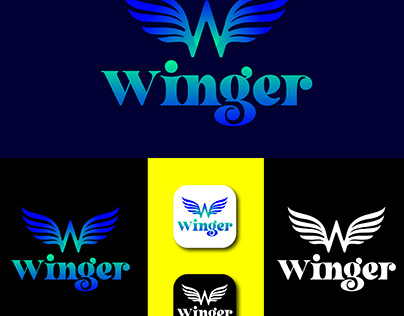 Winger Logo Concept (unused)follow me: