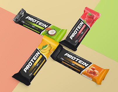 Design of protein bar packaging