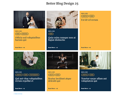 Better Blog Designs for Divi - Better Blog Design 25