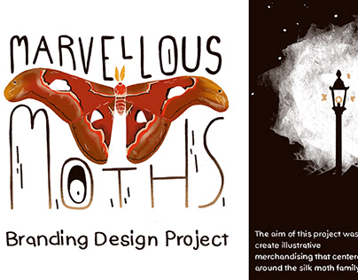 "Marvellous Moths" Branding