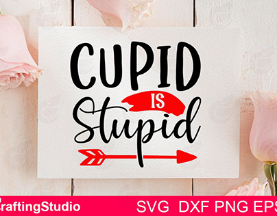 Cupid Is Stupid SVG