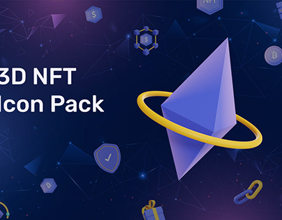 Free NFT 3D Icon Pack