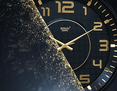 Project thumbnail - Wall Clock Product Animation for Rikon Clocks