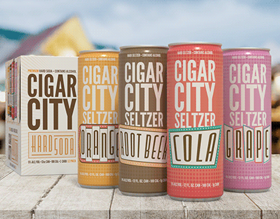 Cigar City Hard Soda - Brand & Packaging