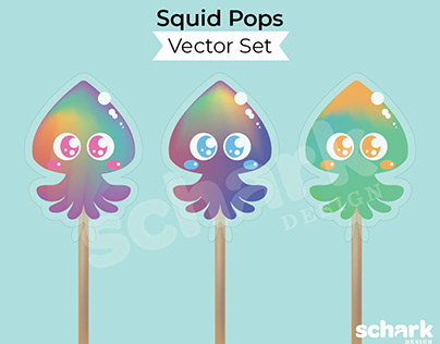 Squid Pops - Vector Set