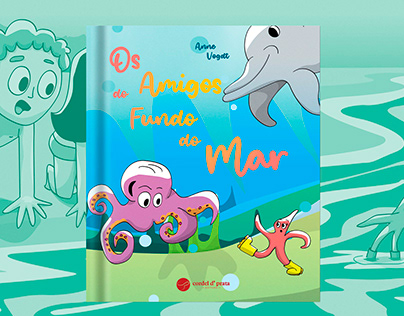 Children's book - Os amigos do fundo do mar