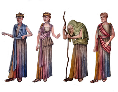 King Oedipus Costume Design