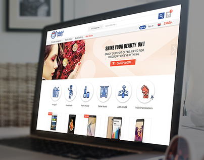 Zabatny E Commerce responsive website