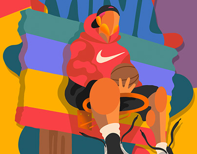 Nike x Kiefsix - Illustration