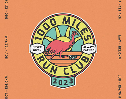 1000 Miles Run in 2023