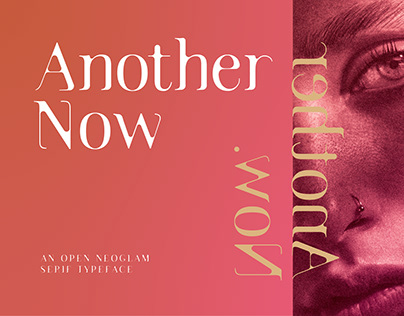 Another Now - Serif Neoglam Typeface