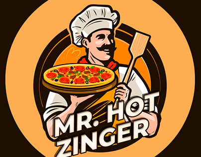 Mr Hot Zinger Logo Design