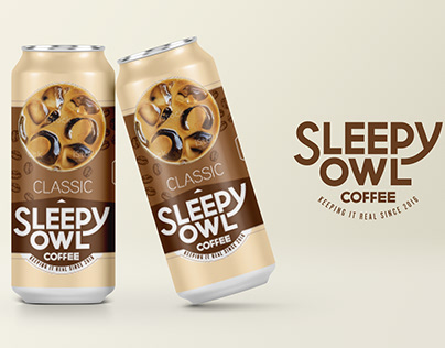 Sleepy Owl Coffee Packaging