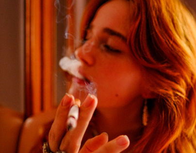 Lina Smoking