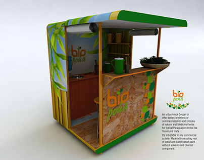 Bio Poha, urban kiosk to sell properly fresh herbs