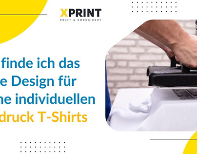 Design wähle für Ihre individuellen Siebdruck T-Shirts
