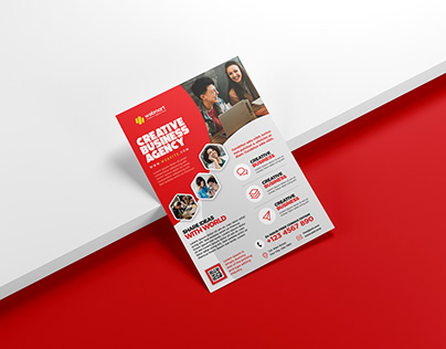 Corporate Flyer With Mockup