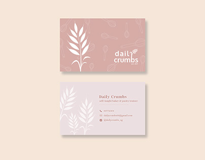 DailyCrumbs logo and namecard