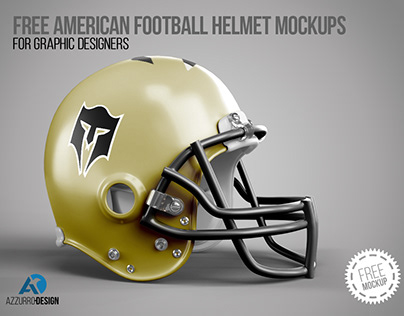 FREE American Football Helmet Mockup Collection