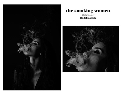 The smoking women